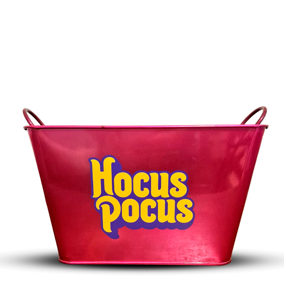 Balde Retangular Hocus Pocus